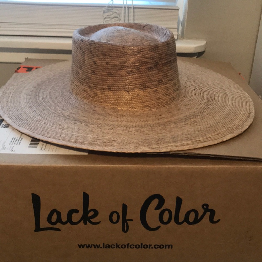 lack of color palma wide boater hat